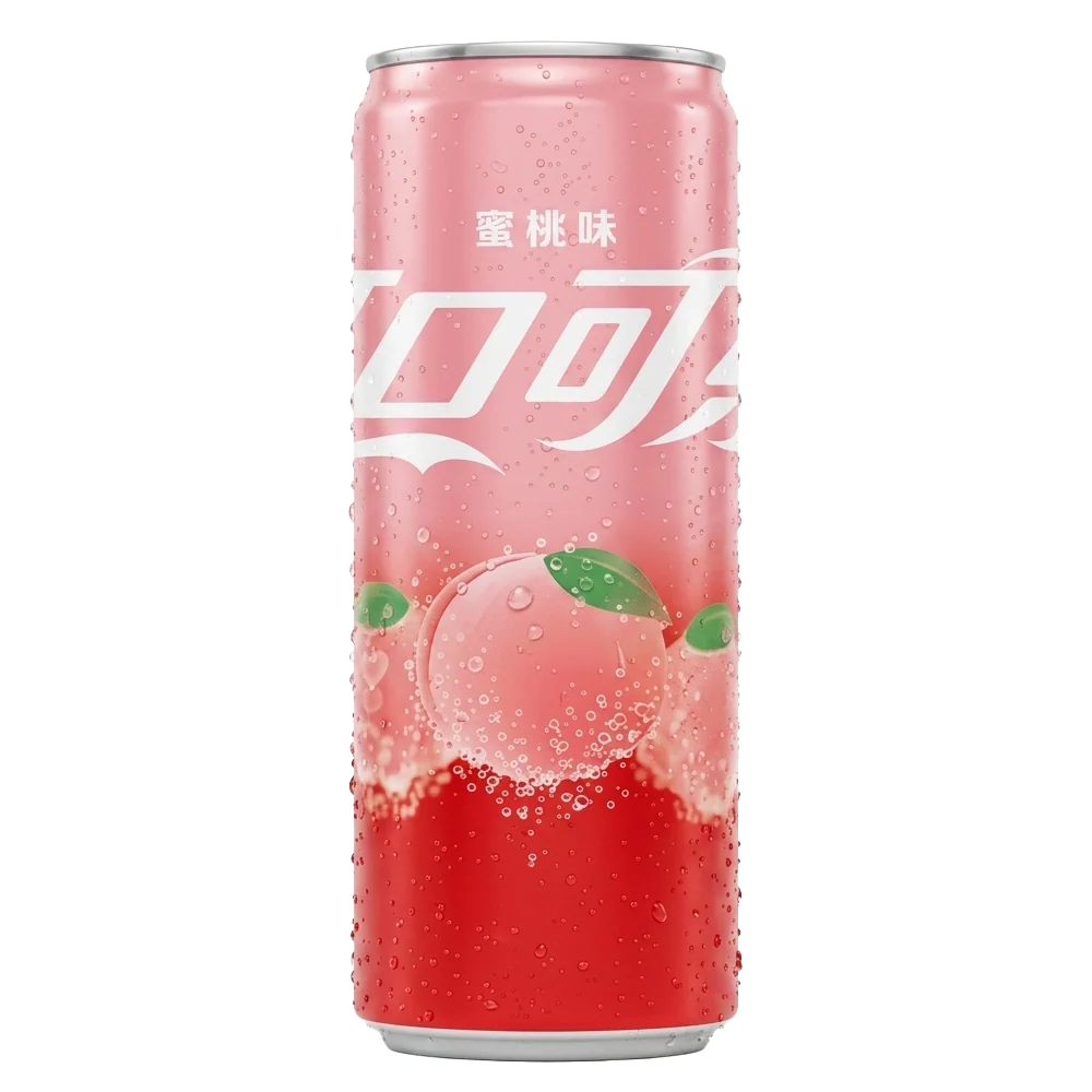 Coca Cola Peach 330ml CHN