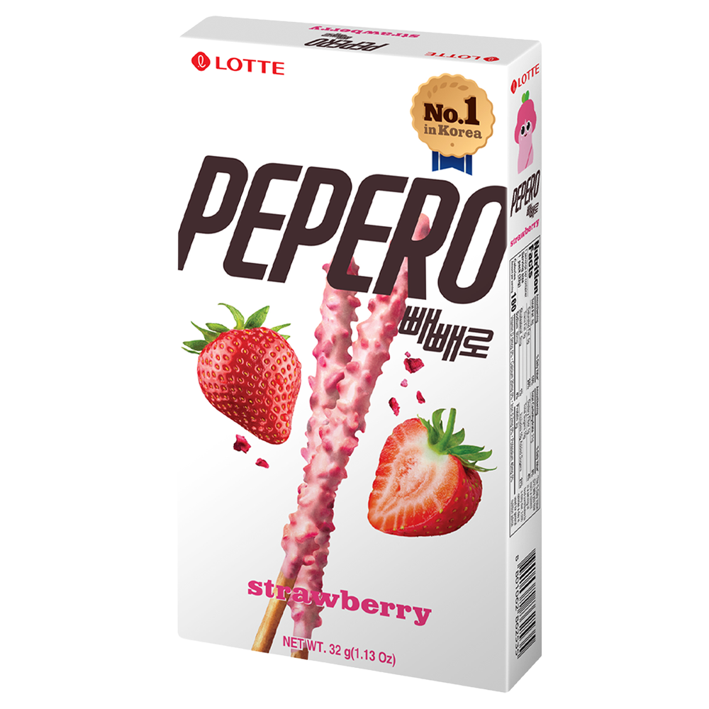Pepero Strawberry Flavor Sticks 32g