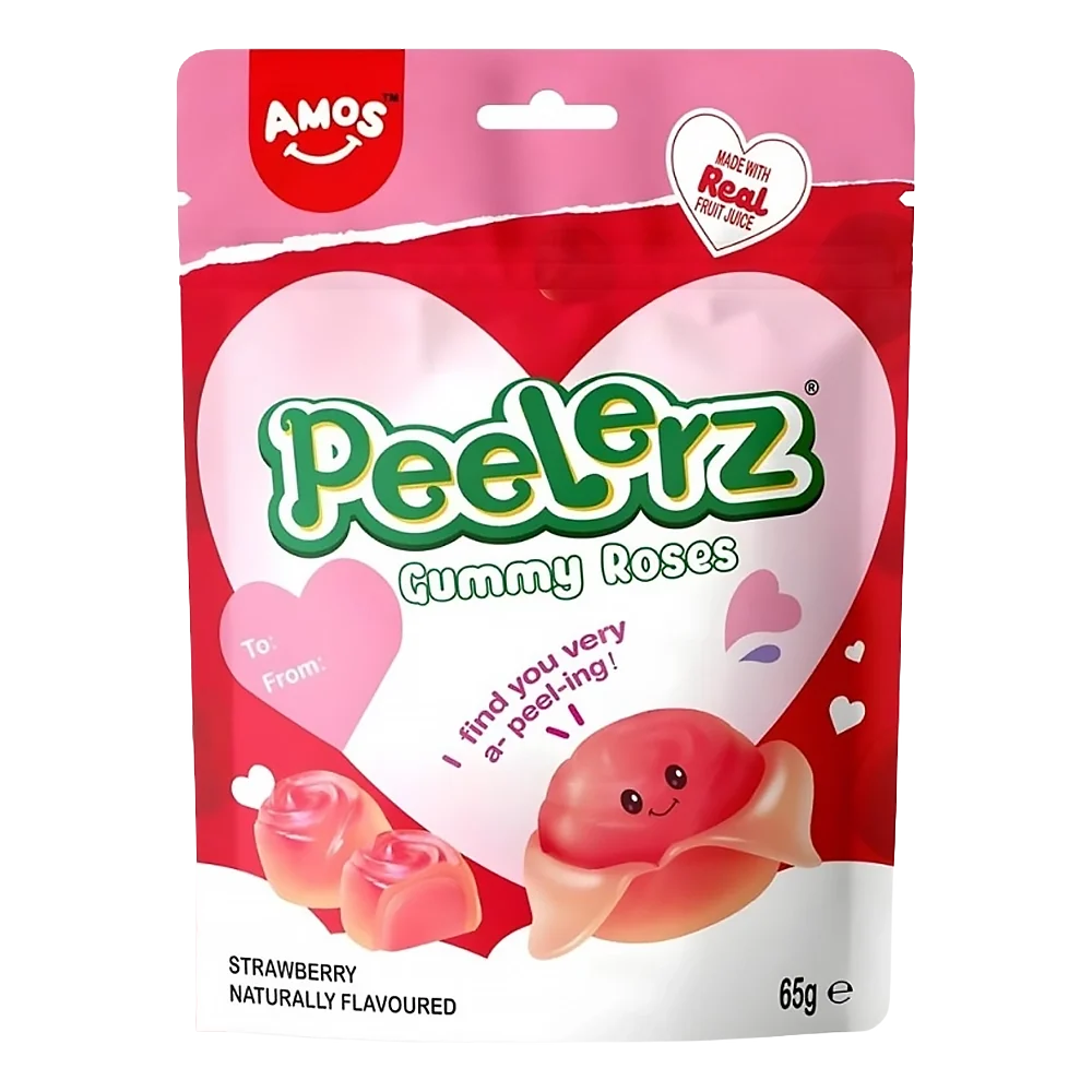AMOS Peelerz Roses Shaped 65g