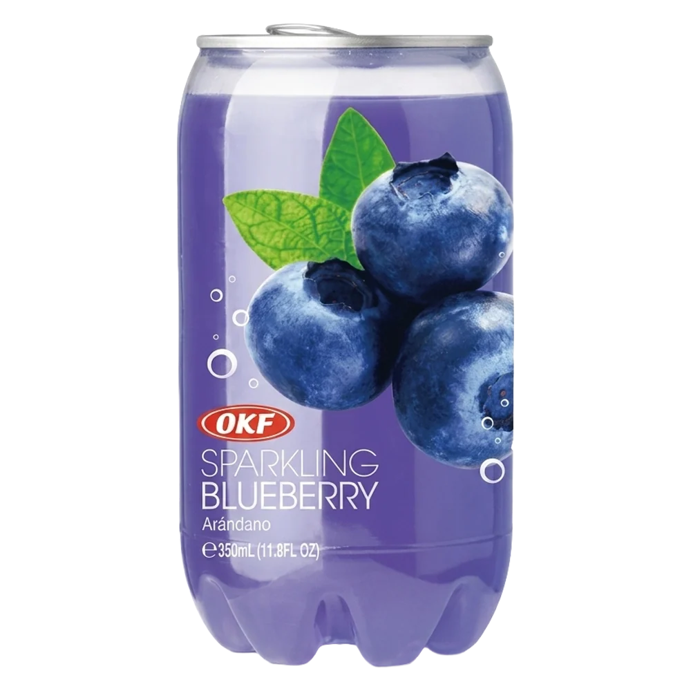 OKF Sparkling Blueberry Coloured Drink 350ml KOR