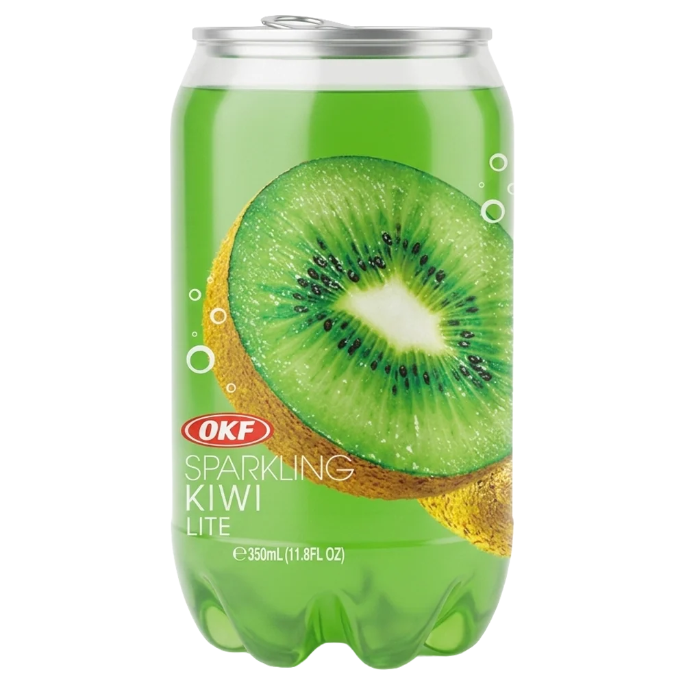 OKF Sparkling Kiwi Coloured Drink 350ml KOR