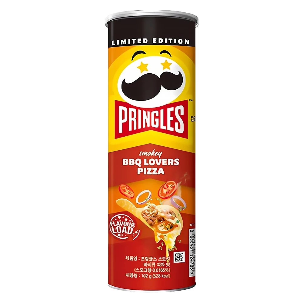 Pringles BBQ Lovers Pizza 102g KOR