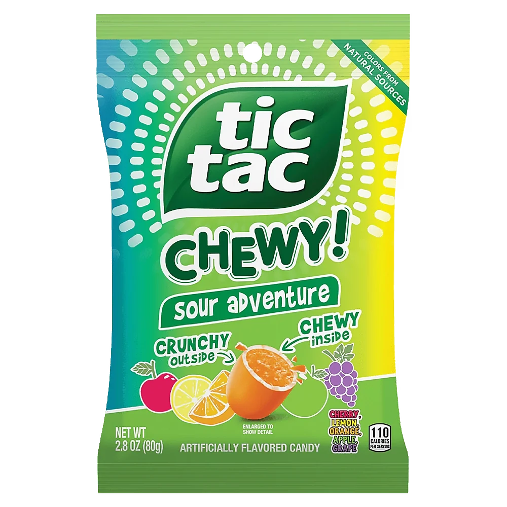 Tic Tac Chewy Small Sour Adventure 80g