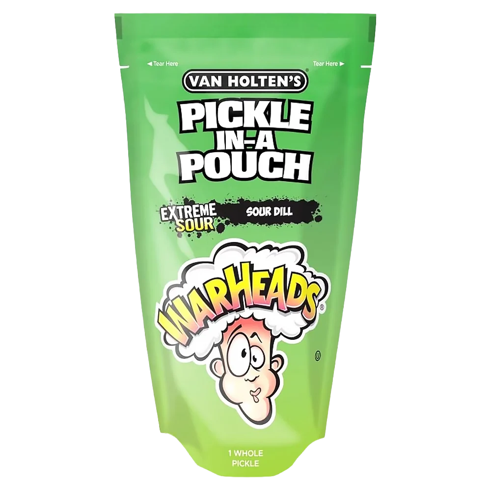 Van Holten's Warheads Extreme Sour Pickle Jumbo 242g