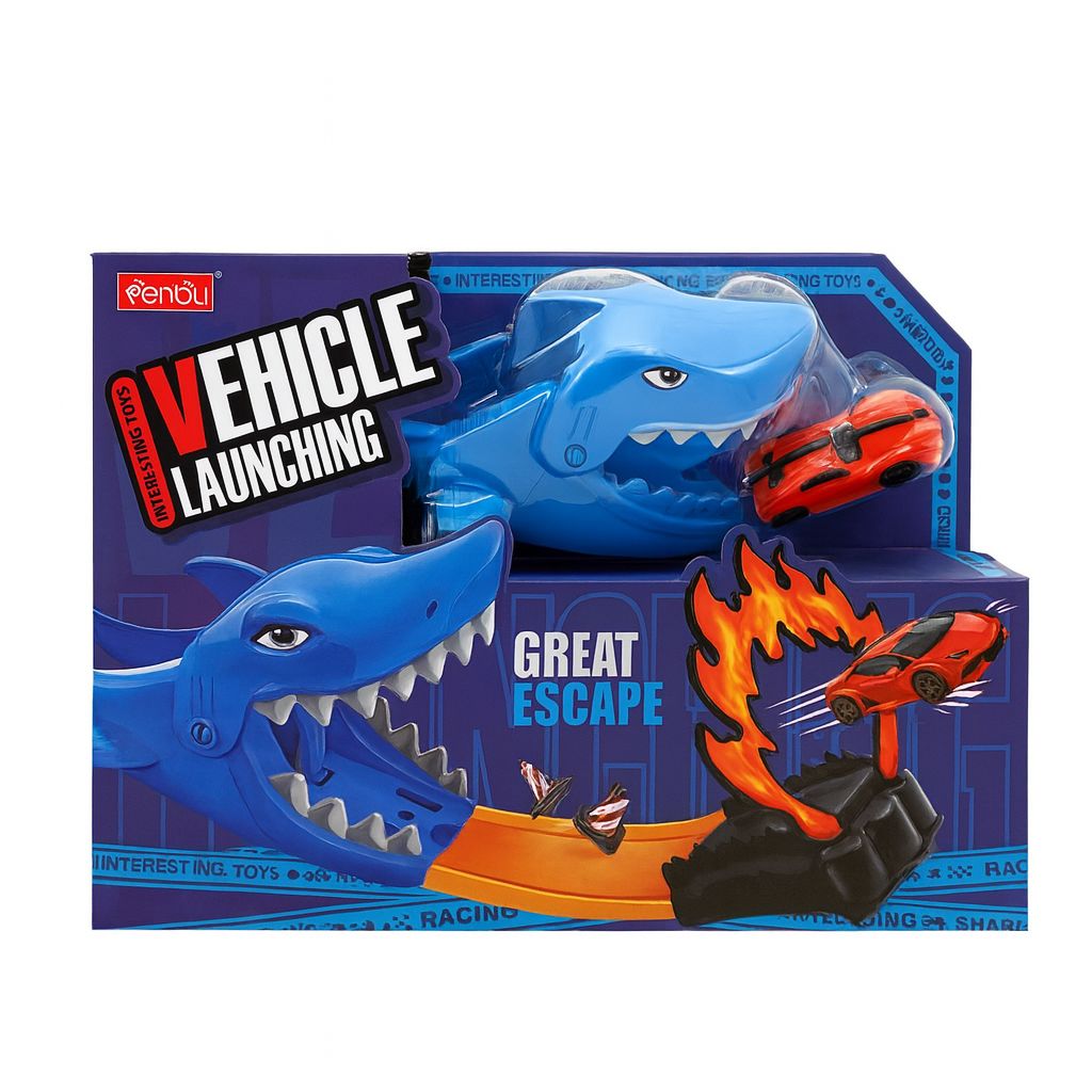 Set Lansator Masinute Shark Attack