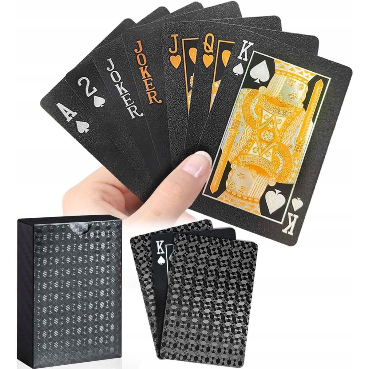 Carti de Joc Negre Premium