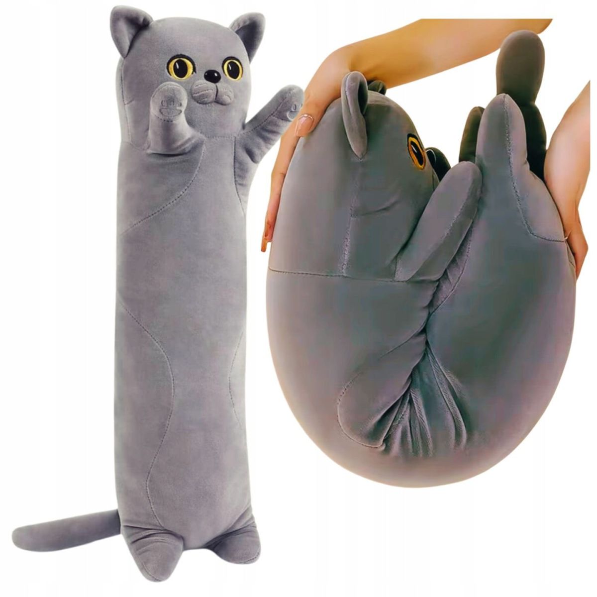 Pisica Plus Gri