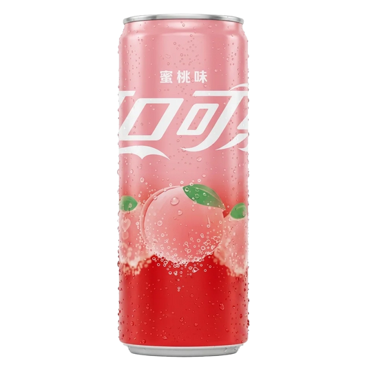 Coca Cola Peach 330ml CHN
