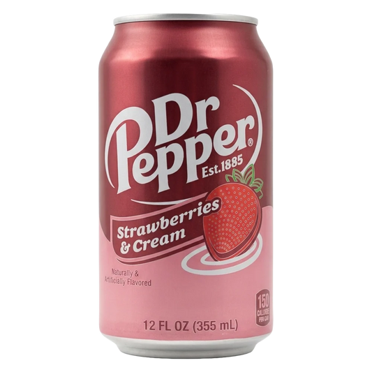 Dr Pepper Strawberries & Cream USA 355ml