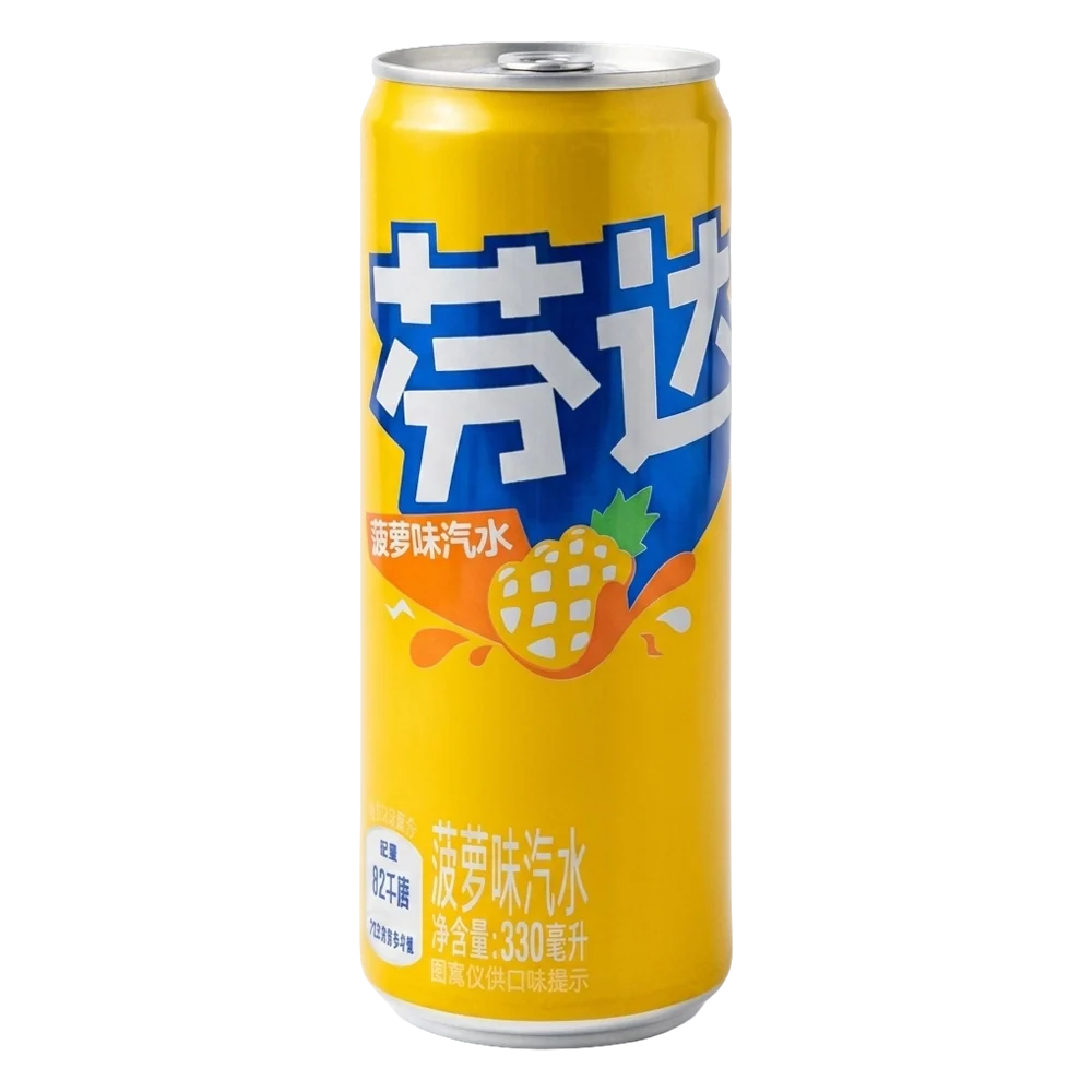 Fanta Pineapple 330ml CHN