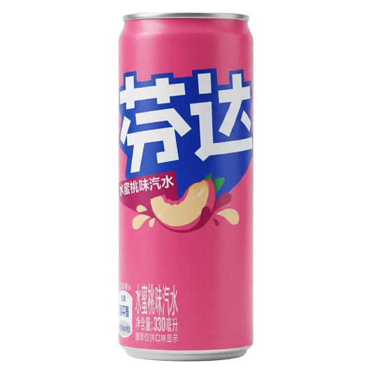 Fanta White Peach 330ml CHN