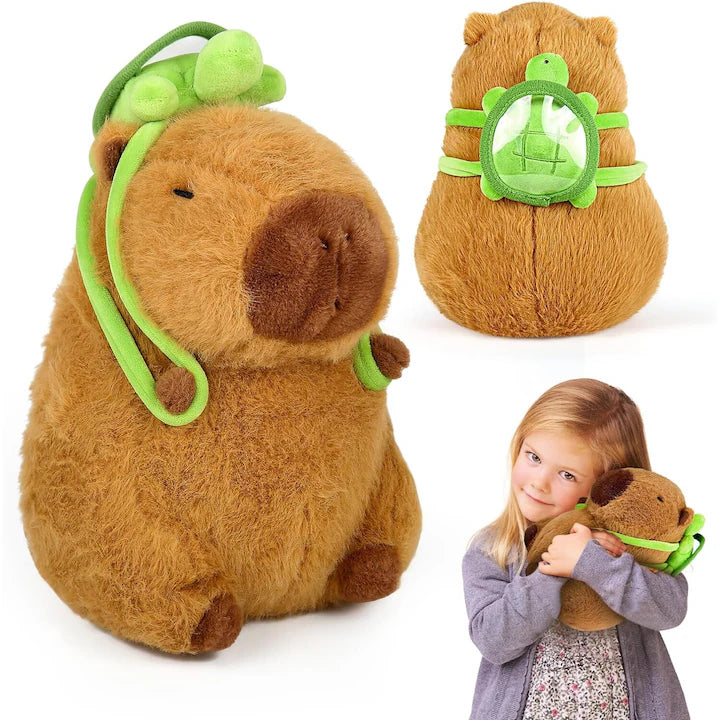 Plus Capibara cu Rucsac