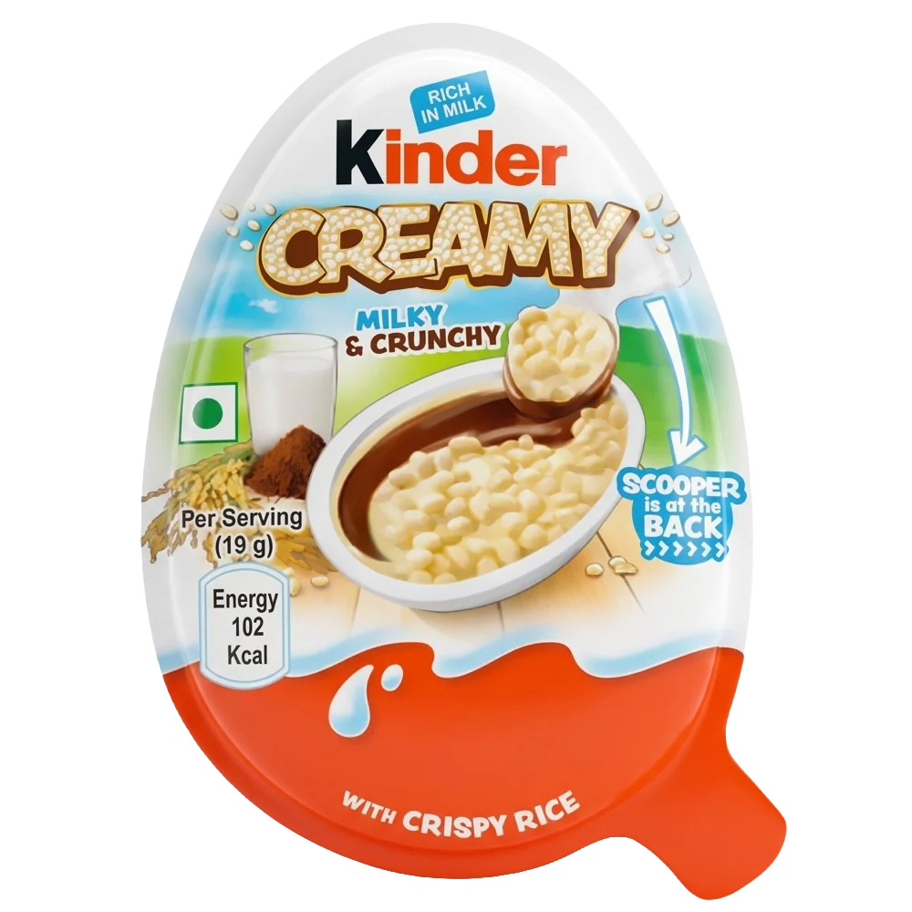 Kinder Creamy Milky & Crunchy 19g