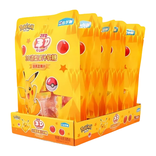Leda Pokemon Cola/ Grape/ Strawberry Shaped 3D Gummy 56g