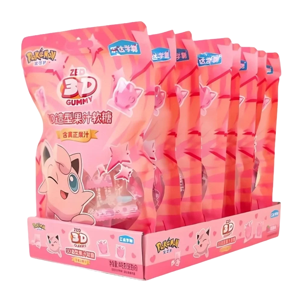 Leda Pokemon Cola/ Grape/ Strawberry Shaped 3D Gummy 56g