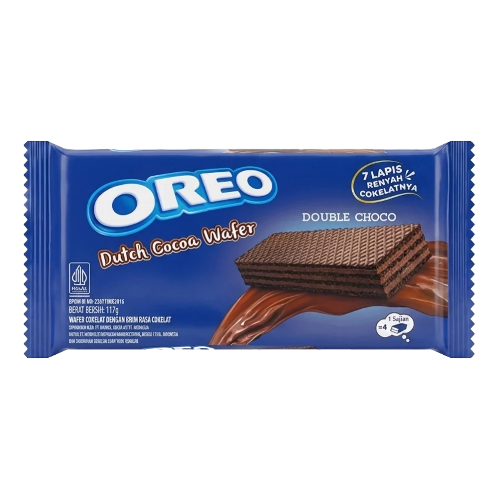 OREO Dutch Wafer Double Choco 117g
