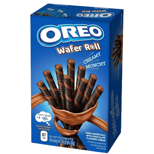 OREO Wafer Roll Chocolate 54g