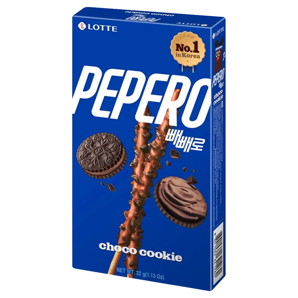 Pepero Choco Cookie Flavor Sticks 32g