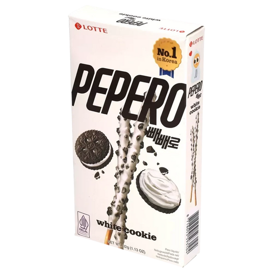 Pepero White Cookie Flavor Sticks 32g