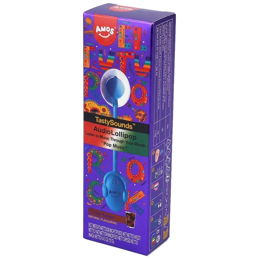 Amos TastySounds Lollipop Cola - El Futuro Music 12g