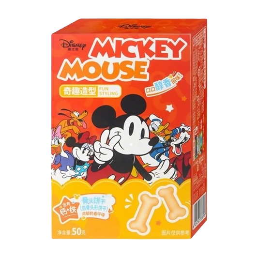Binqi & Disney Biscuit Bones Milk Flavor 50g