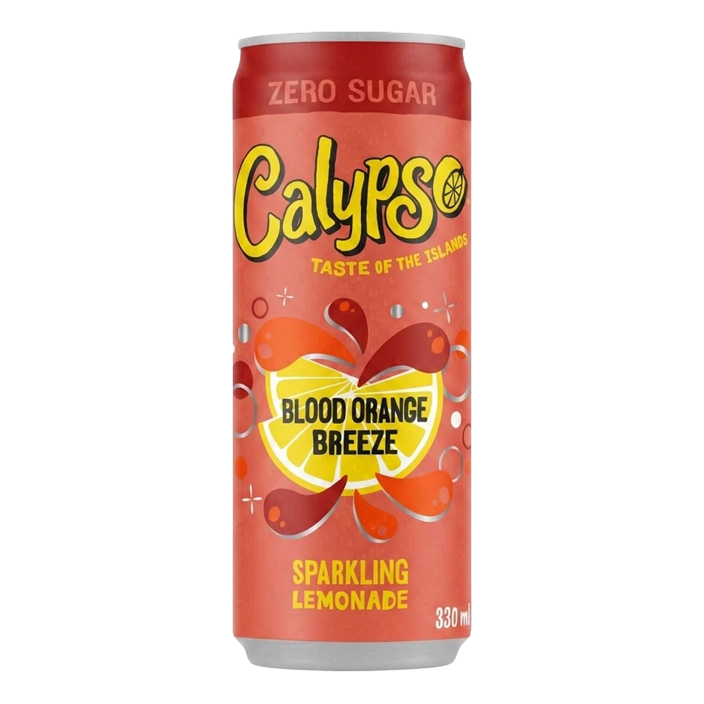 Calypso Blood Orange Breeze Zero Sugar 330ml