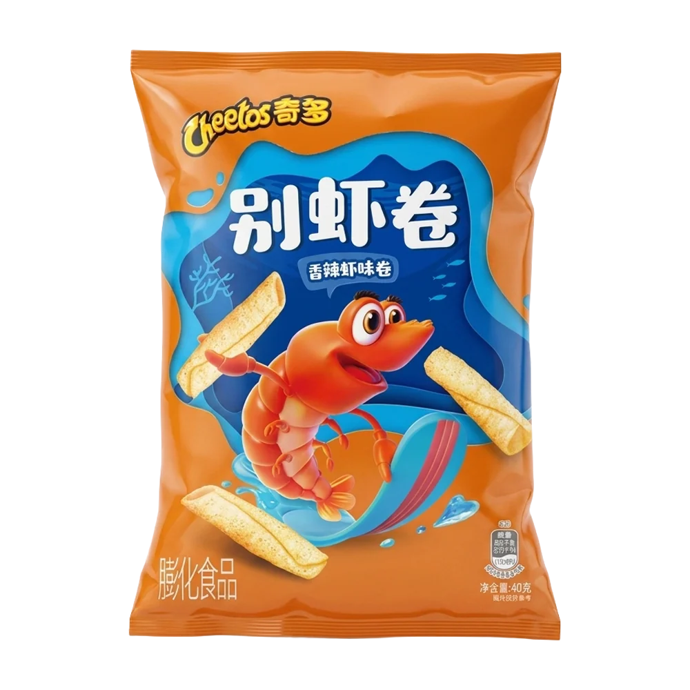 Cheetos Spicy Shrimp Rolls 40g