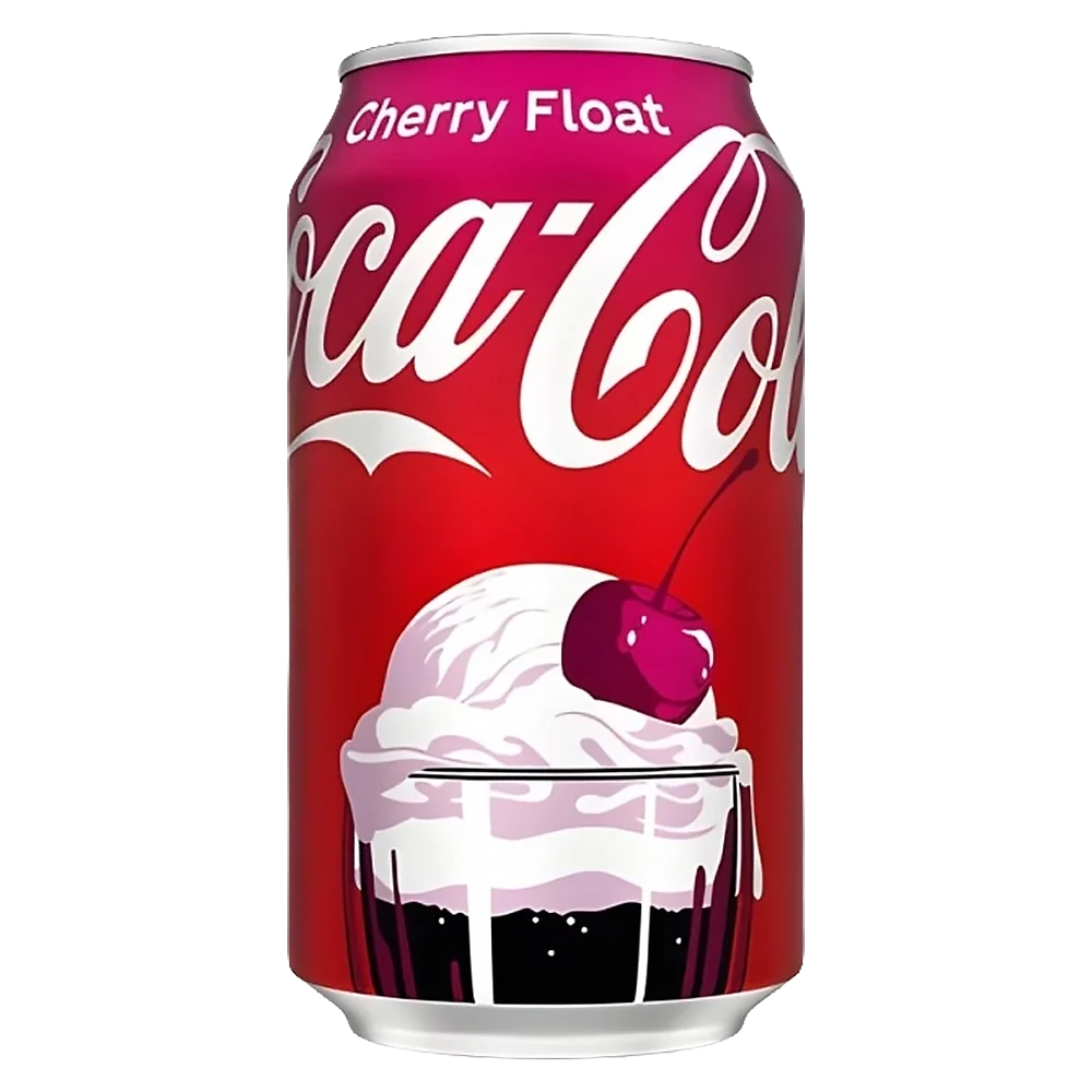 Coca Cola Cherry Float 355ml USA