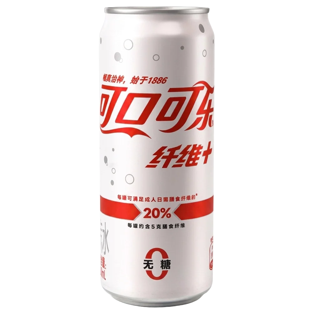 Coca Cola Fiber Plus Sugar Free 330ml