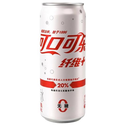 Coca Cola Fiber Plus Sugar Free 330ml
