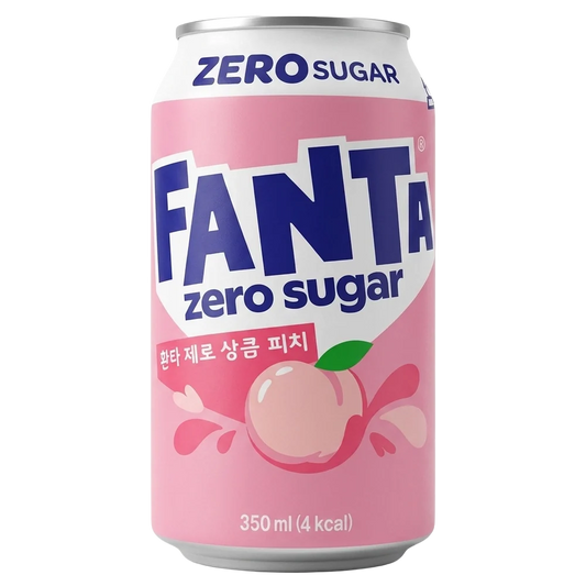 Fanta Korea Peach Zero 350ml