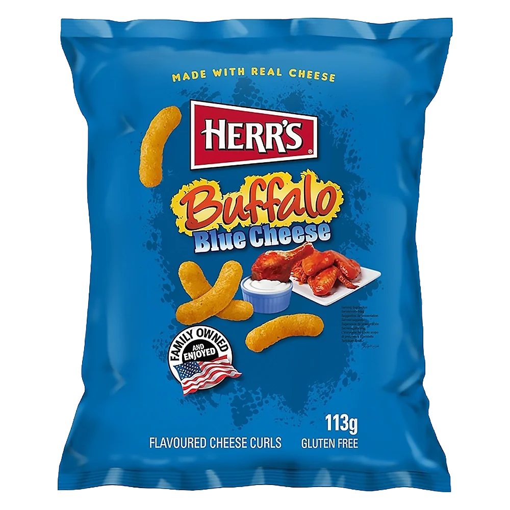 Herr's Buffalo Blue Cheese Curls 113 g
