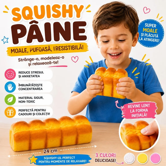 Squishy Pâinică 24 cm