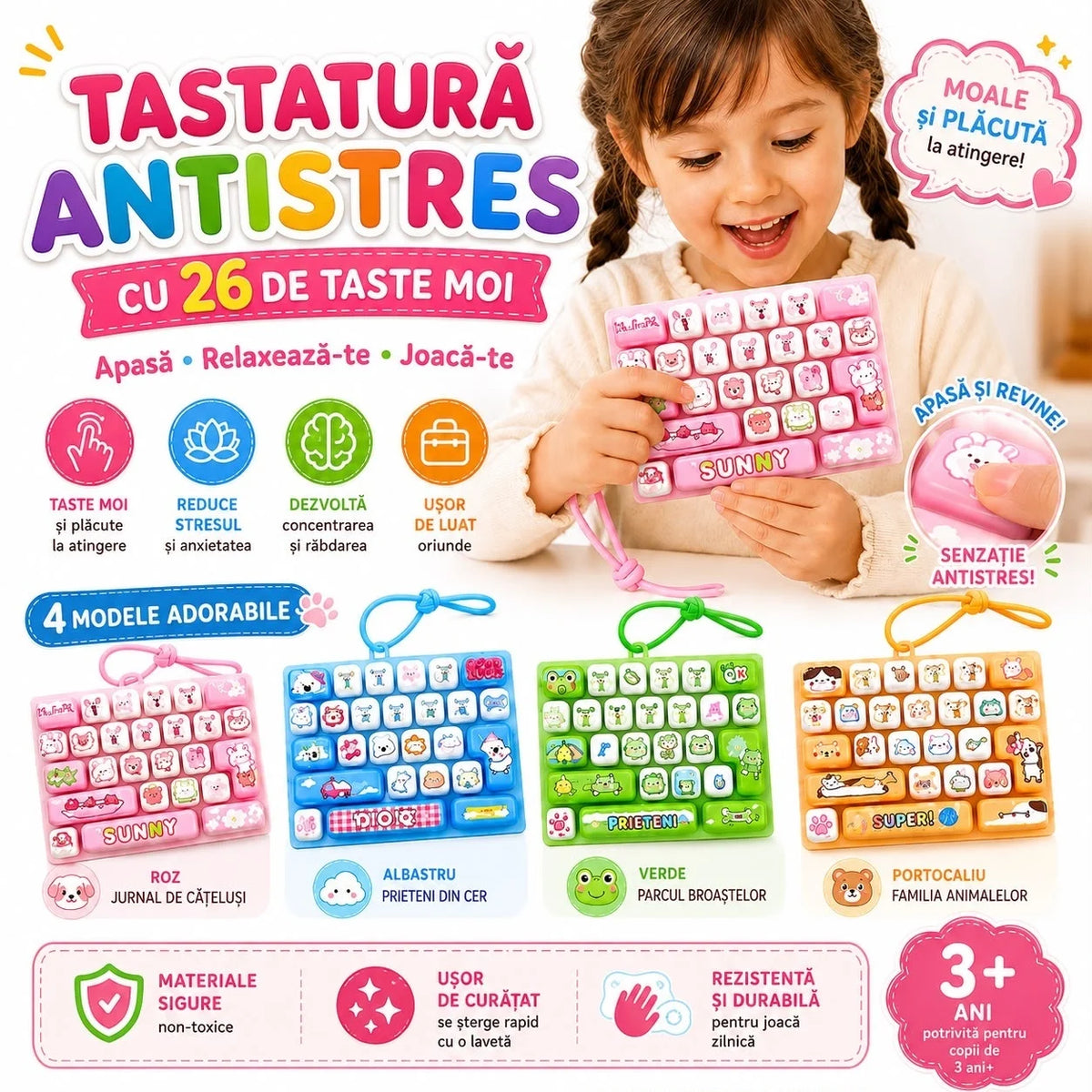 Jucărie Antistres Tastatură