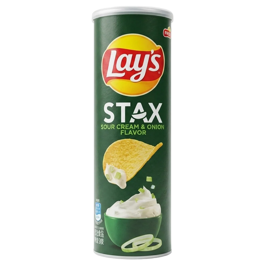 Lays Stax Sour Cream & Onion 90g