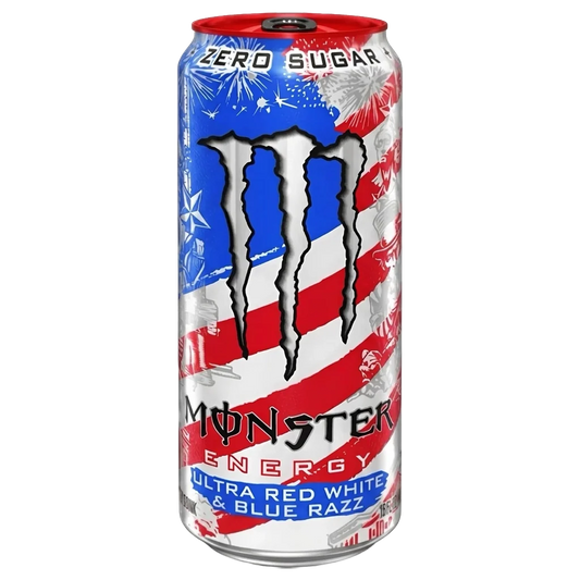 Monster Energy Ultra Red White Blue Razz USA 473ml