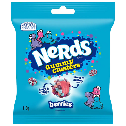 Nerds Berries Clusters Family Size 113g