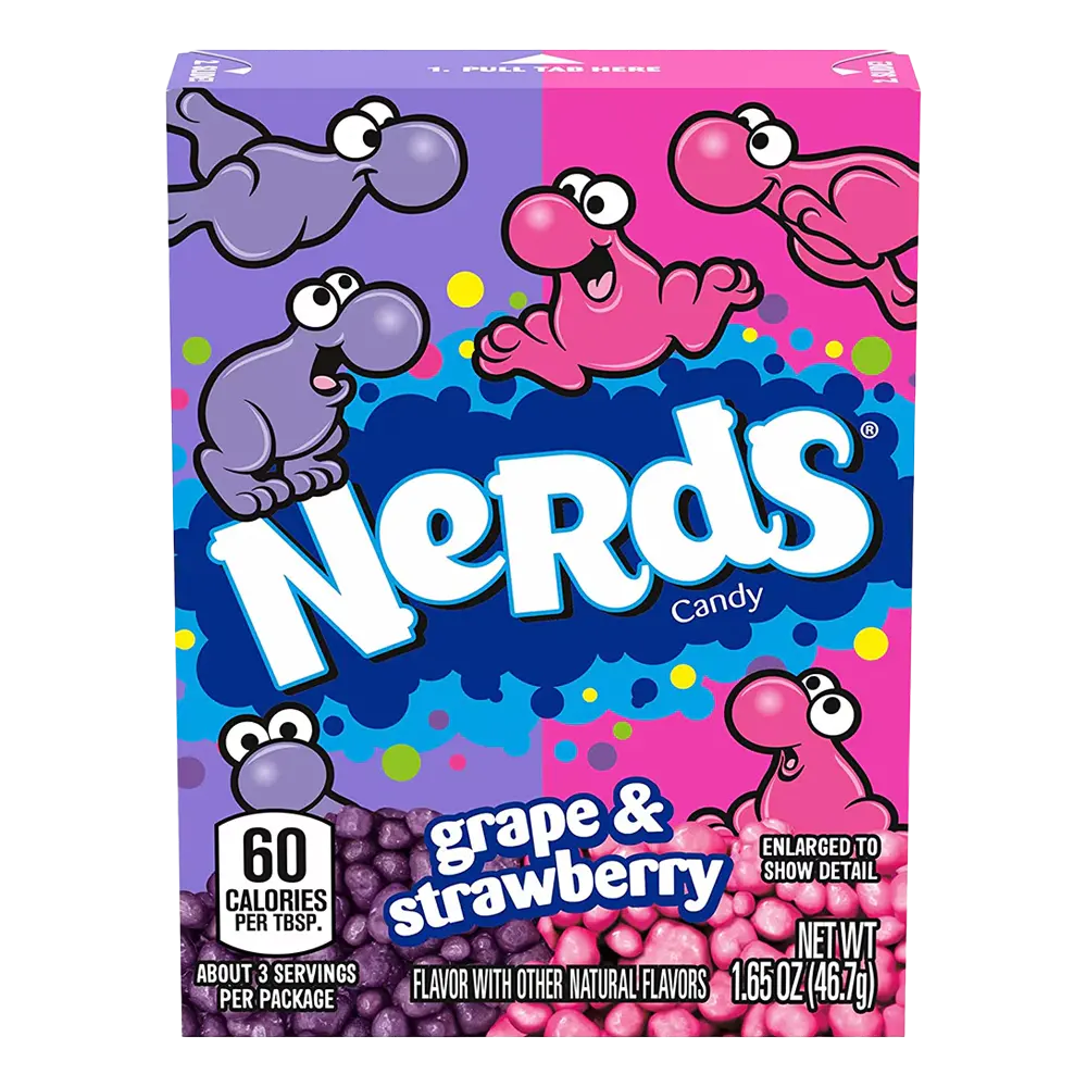 Nerds Grape Strawberry Candy 46.7g