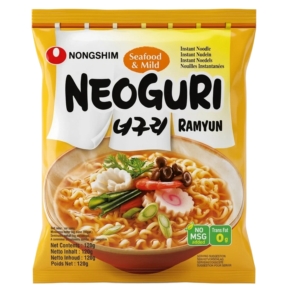 Nongshim Shin Ramyun Seafood Neoguri 120g
