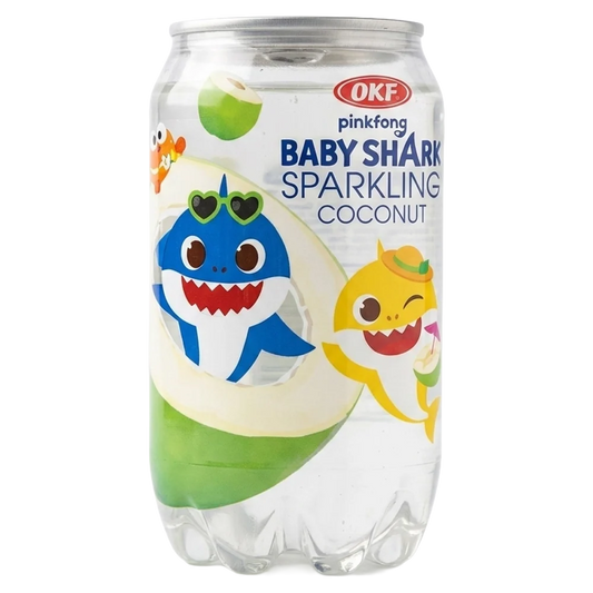 OKF Sparkling Baby Shark Coconut Drink 350ml KOR