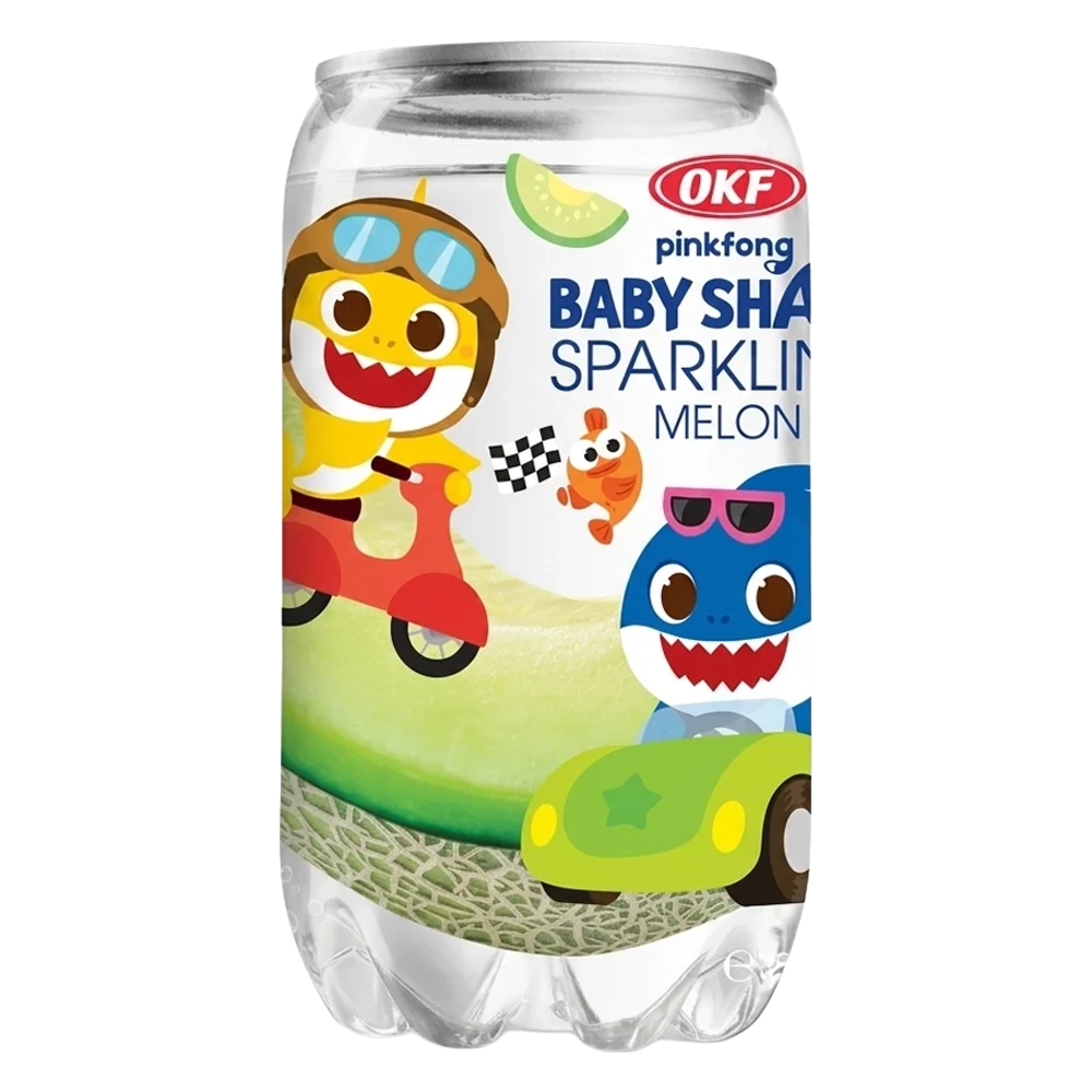 OKF Sparkling Baby Shark Melon Drink 350ml KOR