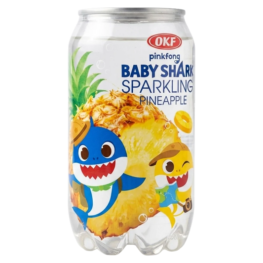 OKF Sparkling Baby Shark Pineapple Drink 350ml KOR