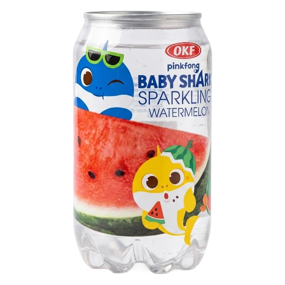 OKF Sparkling Baby Shark Watermelon Drink 350ml KOR