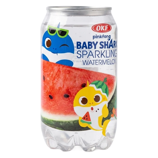 OKF Sparkling Baby Shark Watermelon Drink 350ml KOR