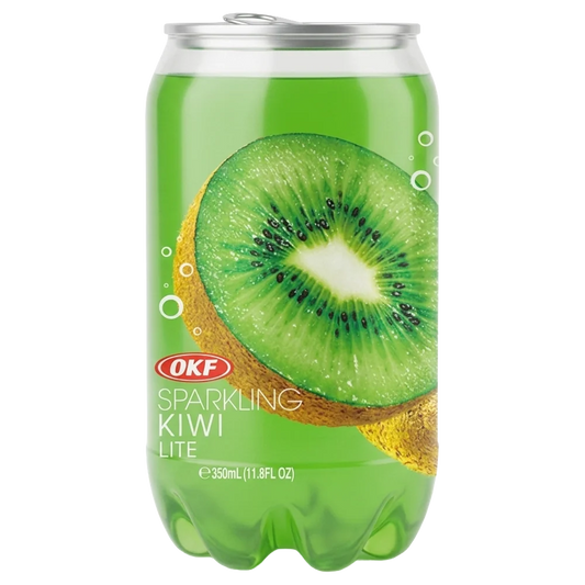OKF Sparkling Kiwi Coloured Drink 350ml KOR