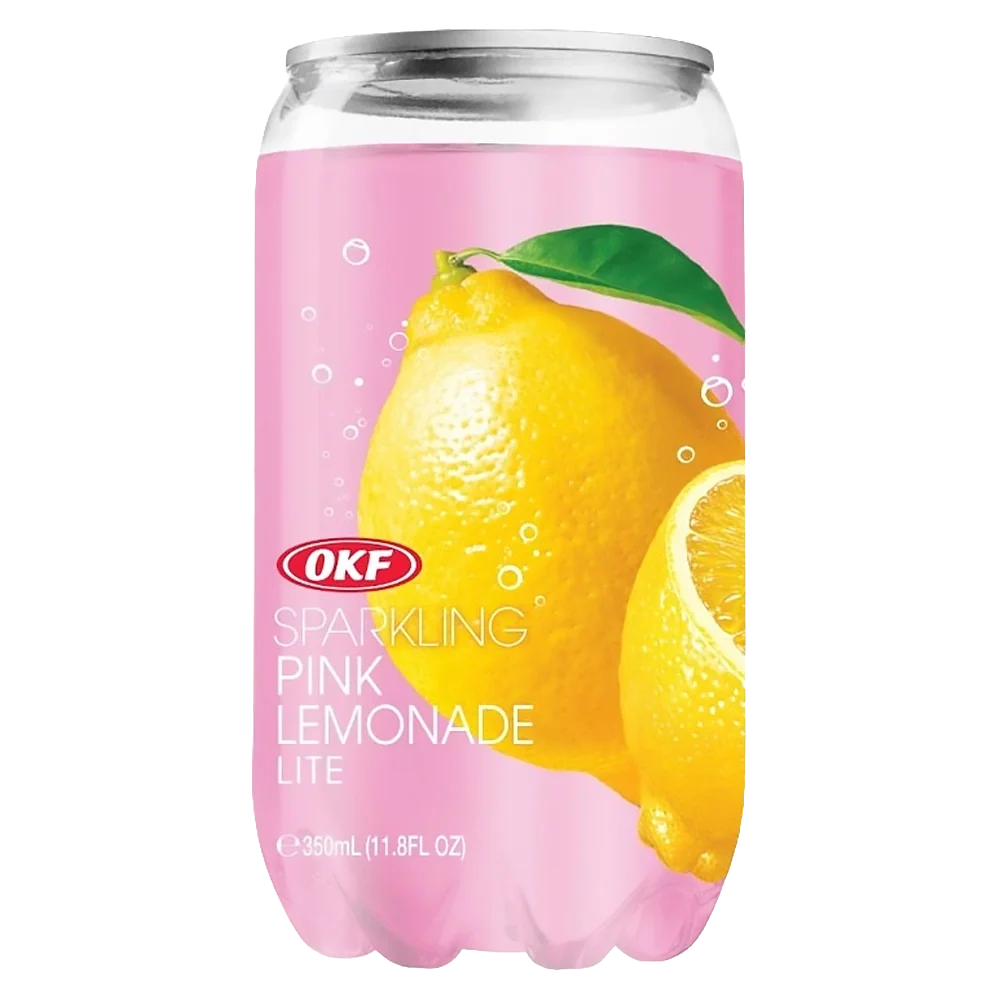 OKF Sparkling Pink Lemonade Drink 350ml KOR