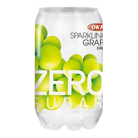 OKF Sparkling Zero Sugar Grape Drink 350ml KOR