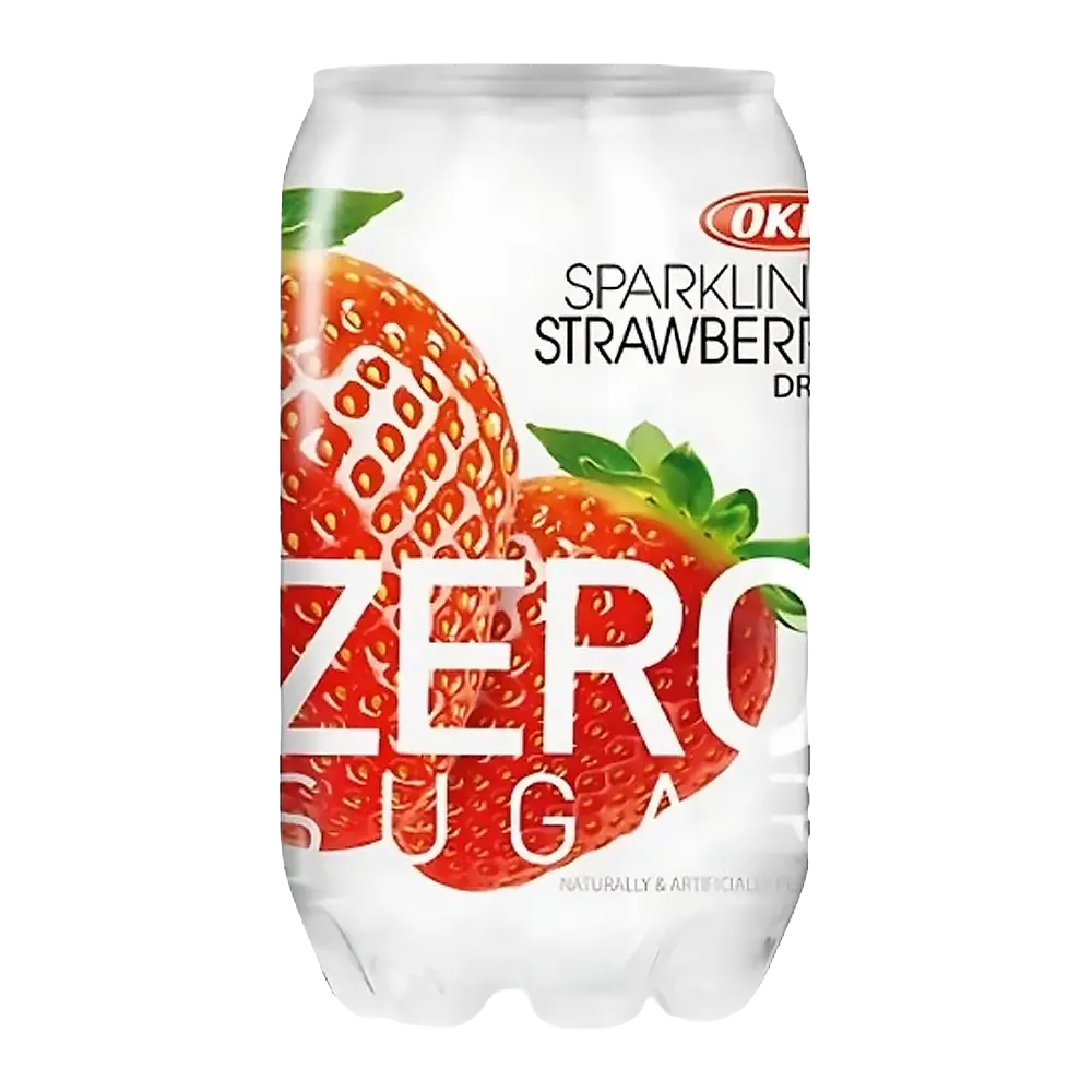 OKF Sparkling Zero Sugar Strawberry Drink 350ml KOR