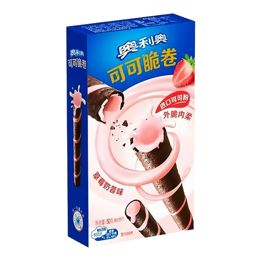 Oreo Crisp Roll Strawberry 50g