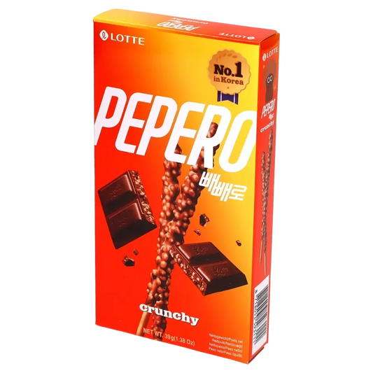 Pepero crunchy flavor sticks 39g